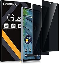 Phoona 2 x Tempered Glass for Google Pixel 7a 5G 6.1 inches, 9H Hardness, Anti-Scratch, Anti-Peek Privacy Screen Protector, Anti-Spy Glass Protection Film,
