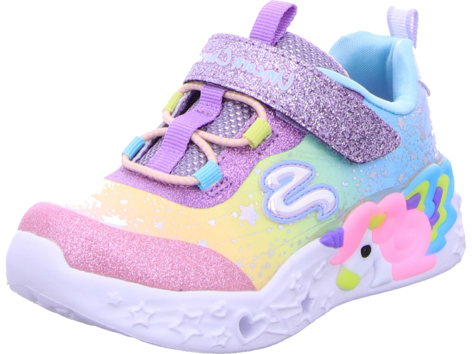 Skechers Unicorn Charmer Twilight Dream, Sneakers,Sports Shoes Niñas, 4 UK Child