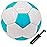 SPDTECH Soccer Ball Size 3 with Pump Needle Classic White Black Thicker PU Tight Weaved Suitable for Youth Boy League Game Trainning Practice or Gift