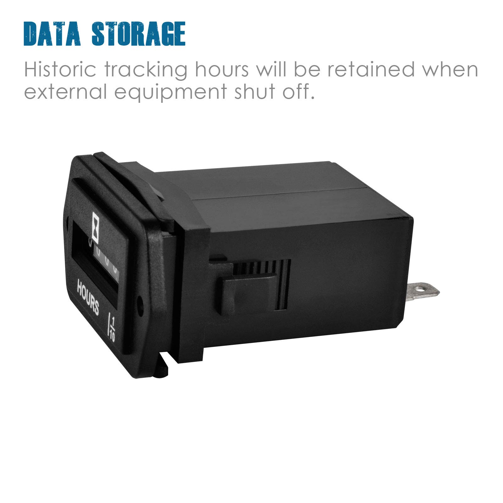 Contaore Al Quarzo HonorMeet - Misuratore Ore Per Manutenzione Veicoli 6V-80V DC - Foto 8