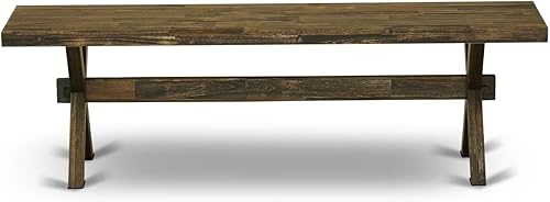 Miniatura 3 de East West Furniture Banco de comedor, 60 x 15 x 18, XB776