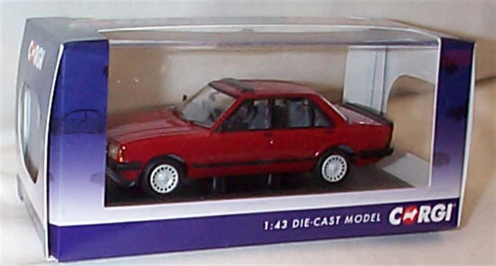 Corgi 1/43 – Ford Capri/Granada Mk2 – Screen Stars – Rouge/argent – Diecast – CC91991