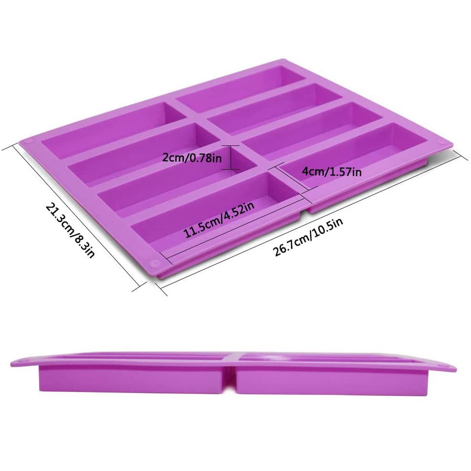 Moldes Rectangulares Para Hornear, 2 Piezas | Cuotas Sin Interés