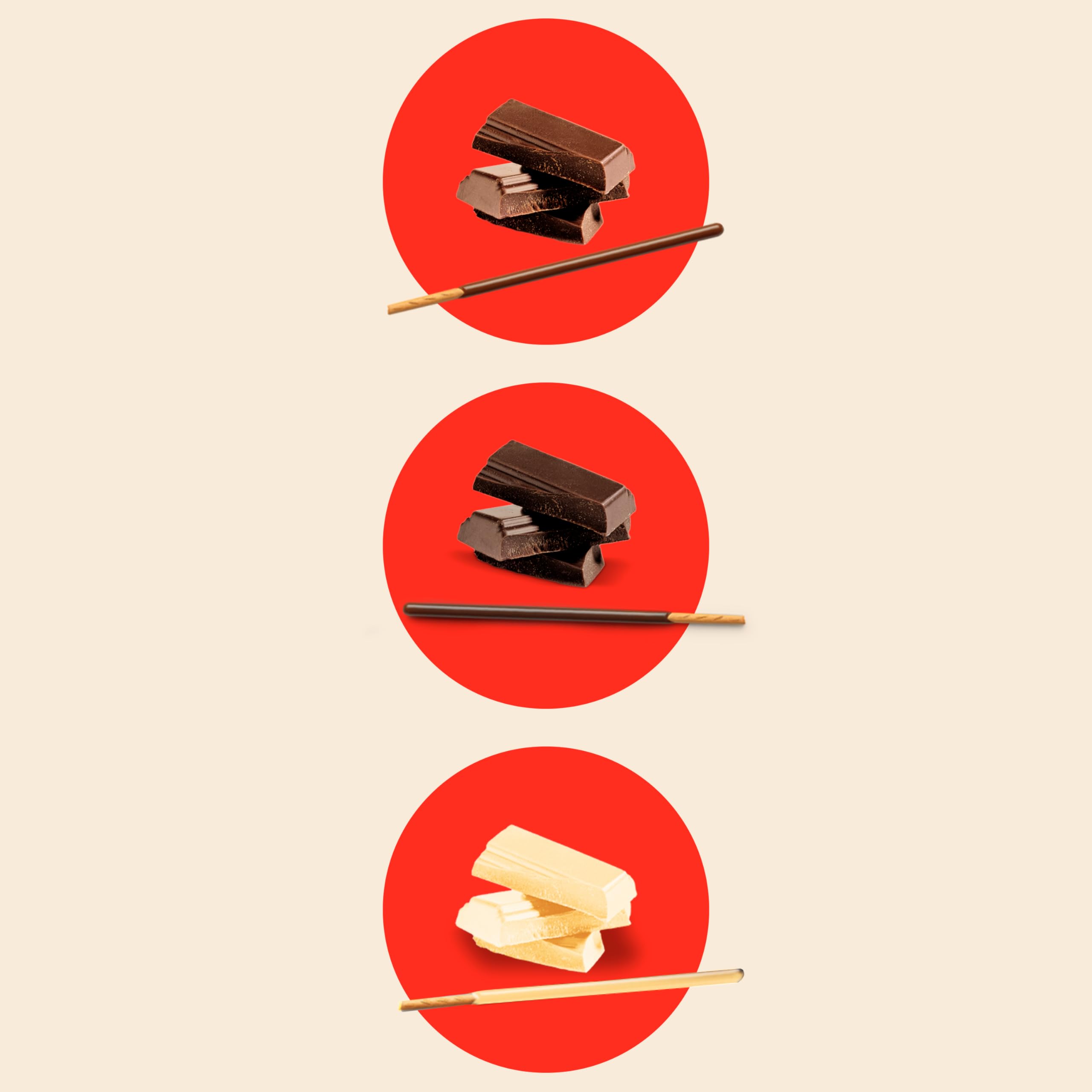 Mikado - Palitos De Galleta Chocolate Negro
