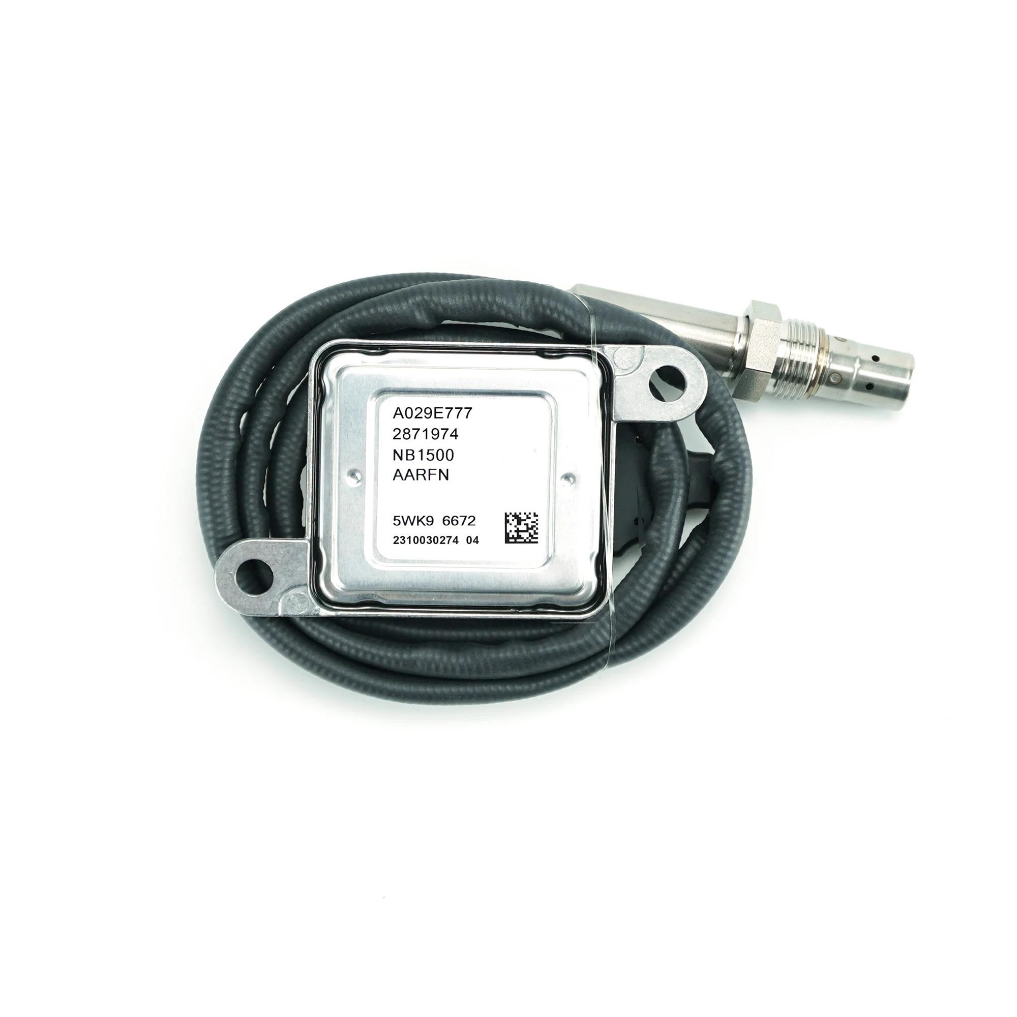 NOx Sensor Óxido Nitrógeno Sensor De Oxígeno Y Nitrógeno NOx 5WK96672 5WK9 6672 A029E777 2871974 12V Para Cummins ISB 6.7L ISX 11.9L/15.0L