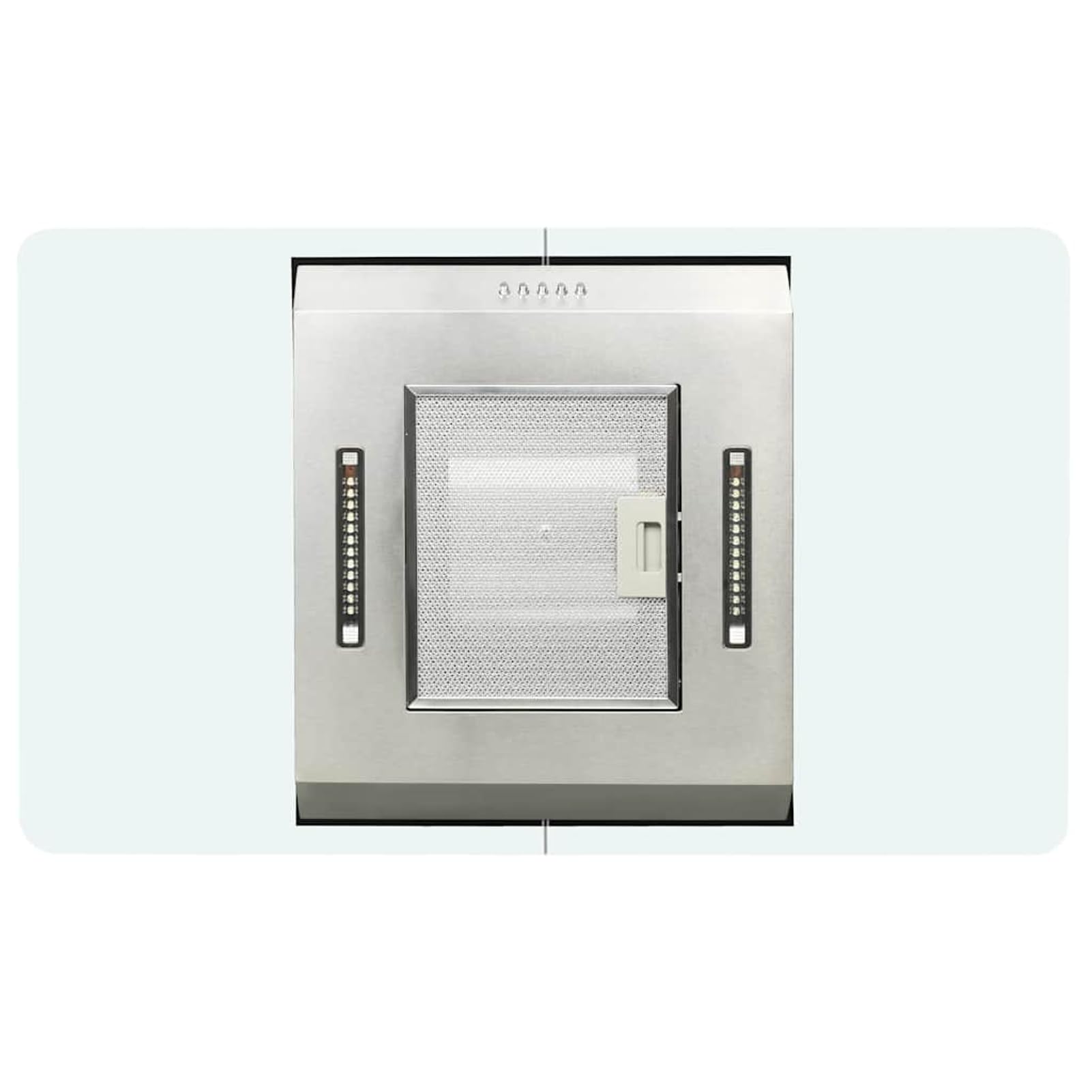 Homgoday Cappa a Isola 90 cm Acciaio Inossidabile 756 m3/h LED