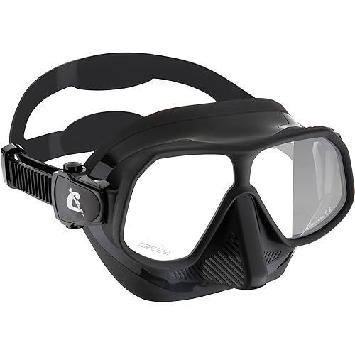 Cressi Lightweight Frameless Mask for Spearfishing, Freediving, and Snorkeling- Flexible and Sturdy- Rombo: Designed in Italy
