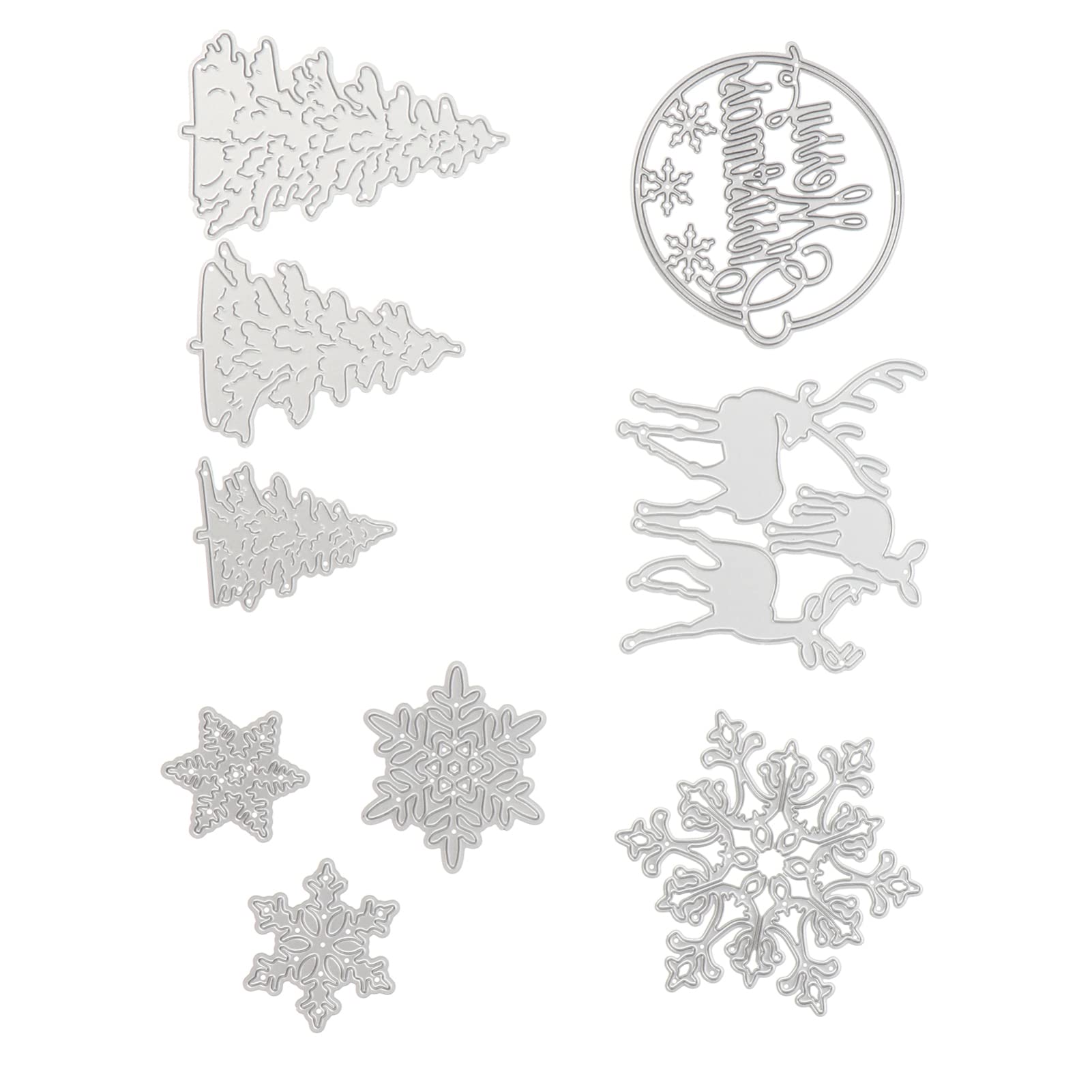 EXCEART 27 Piezas Navidad Morir Plantillas Navideñas En Relieve Troquelado Para Hacer Tarjetas Navideñas Troqueles Navideños Niño Acero Carbono Carta Cuchillo De Acero Al Carbono
