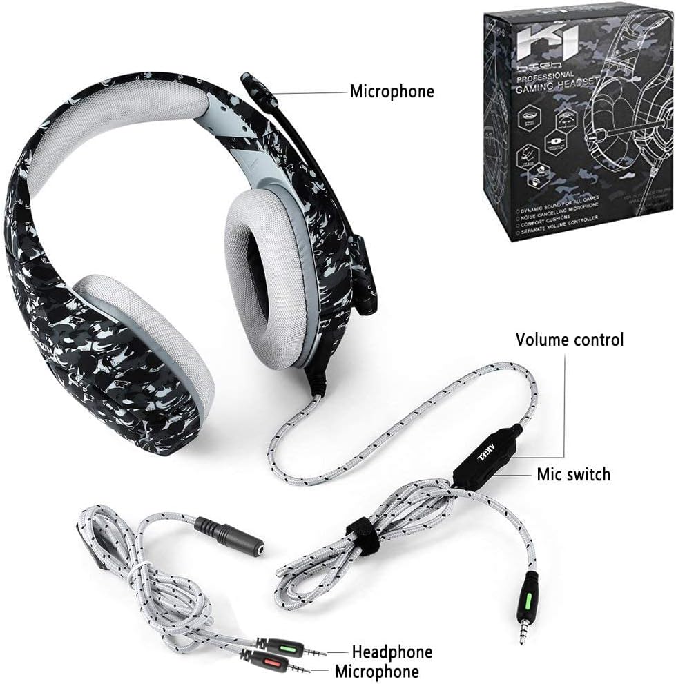 Amazing 🔥 AIGEL PS4 Gaming Headset with Mic for PC Black Friday Clearance AIGEL PS4 Gaming Headset with Mic for PC