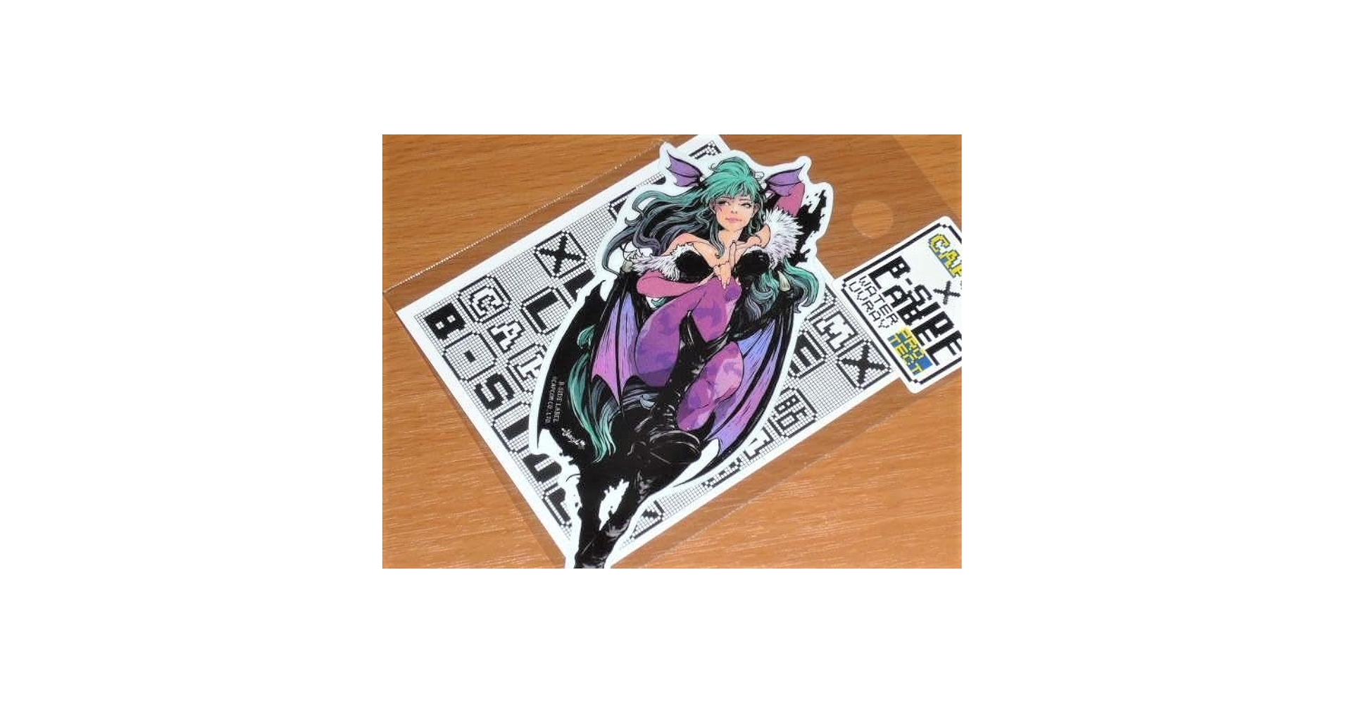 モリガン 2020 ヴァンパイア ステッカー B-SIDE LABEL カプコン グッズ: CAPCOM×B-SIDE LABELステッカー CAPCOMガール