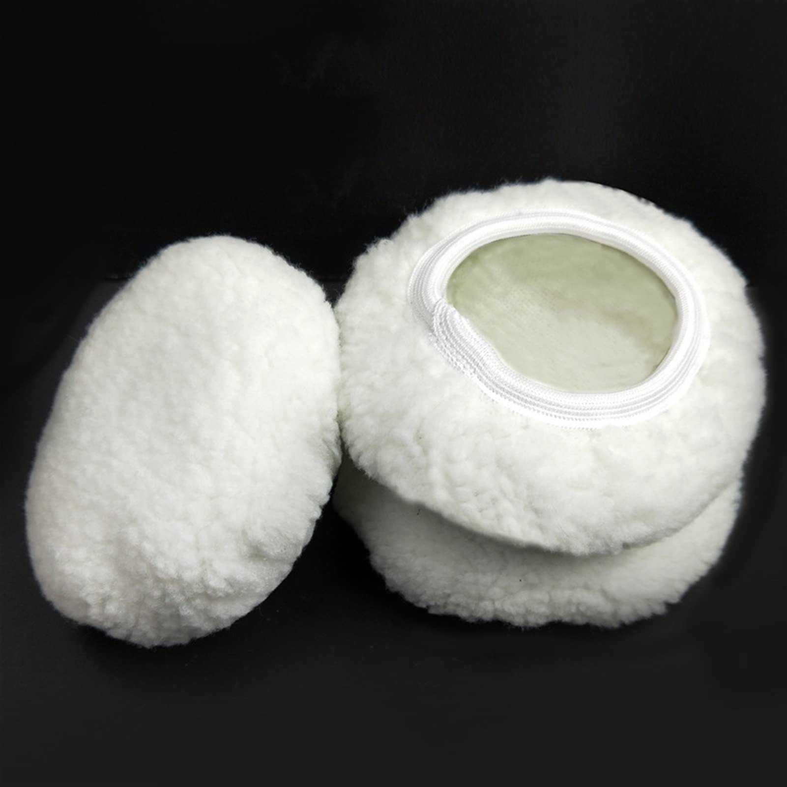 Nuovo 5 Pezzi 5 6 Pollici Morbido Lana lucidatura Buffer Sleeve Pad Kit per Accessori per Strumenti di Pulizia della lucidatrice per Auto
