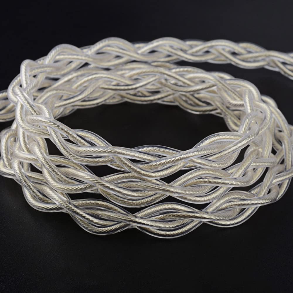 Amazon | イヤホンリケーブル 銀メッキ単結晶銅OCC 5N純度99.999