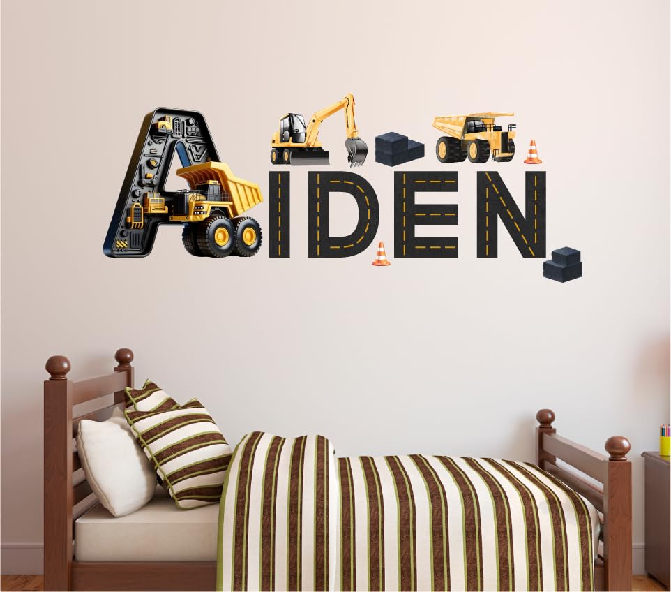 Vinilo Decorativo Construcción para Pared Infantil miniatura 3