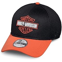 Colorblocked Logo Mesh Fitted Cap - 99447-16VM