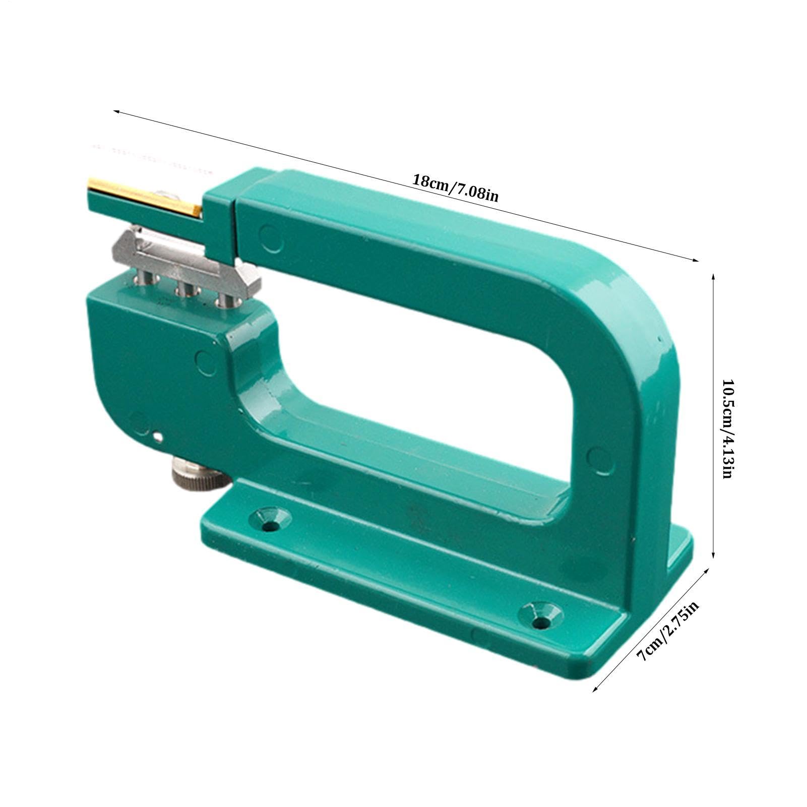 Generico Leather Skiving Machine - Leather Splitter Skiver, Manual Paring Cutter, Precision Craft Trimming Device, Handheld Hides Thickness Reducer Equipment | Professional Edge Thinning Tool