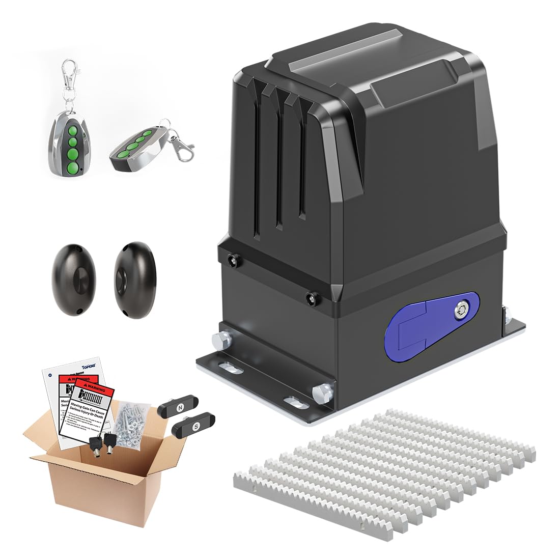 TOPENS RK2500T Automatic Sliding Gate Opener Rack Drive