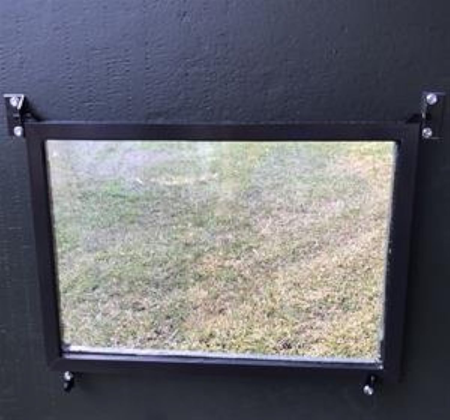 Deer Blind Window Swing sash 24" x 10" Clear Glass