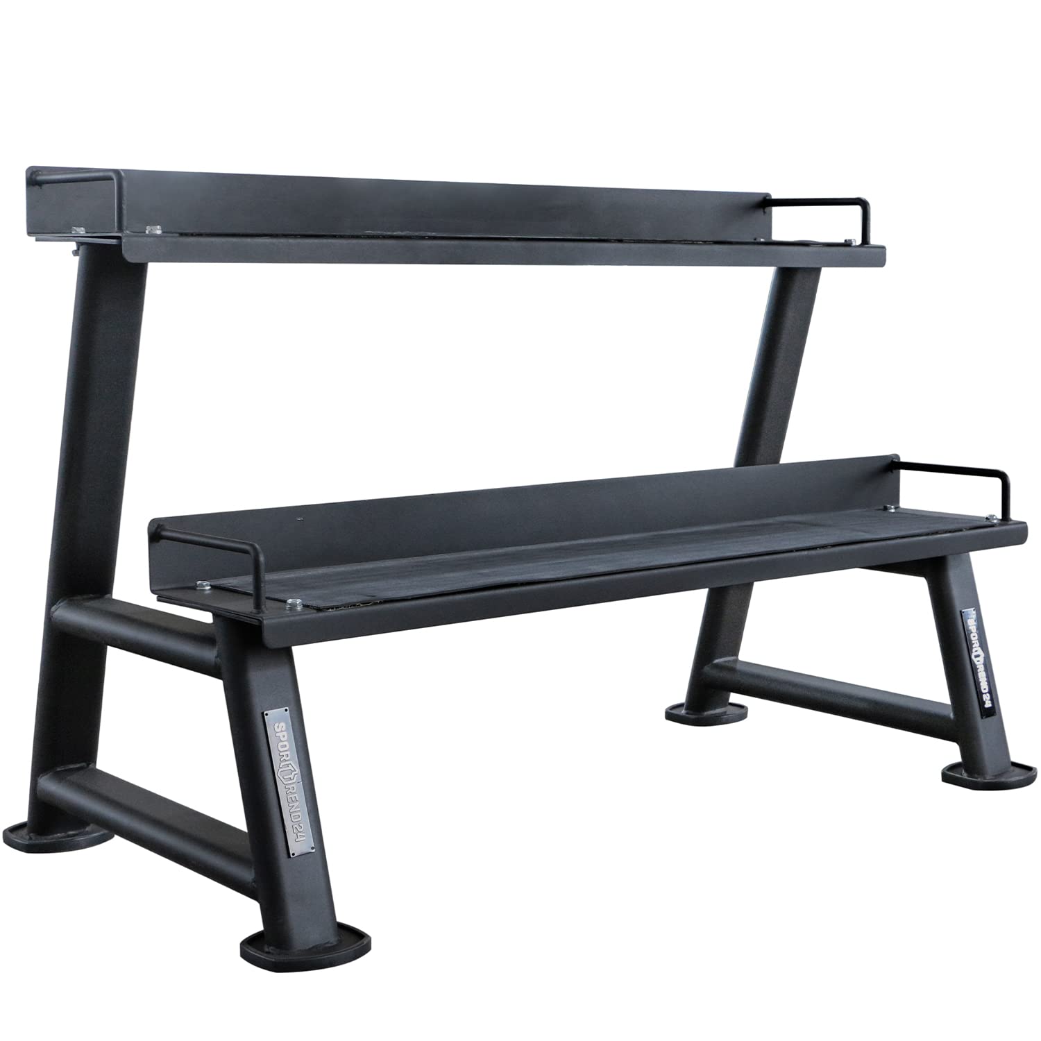 Sporttrend 24® Kettlebellständer | Hantelständer Ständer Ablage Rack Aufbewahrung für 10 Kettlebell Kugelhantel Hantel Sport Fitness Athletik Bodybuildung Home Gym Fitnessstudio Fitnessraum Studio