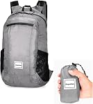 Ultra Lightweight Small Foldable Hiking Daypack,Smooth Zipper | Small Lightweight Collapsible Back Pack for Women Men ,Skin Casual Camping Cycling Outdoor Day Bags Useful,Wear-Resistant