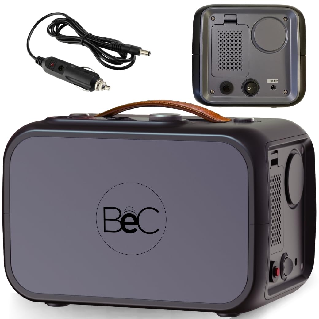BEC Mini Portable Oxygen Generator 96% | 1L Concentrator for Home