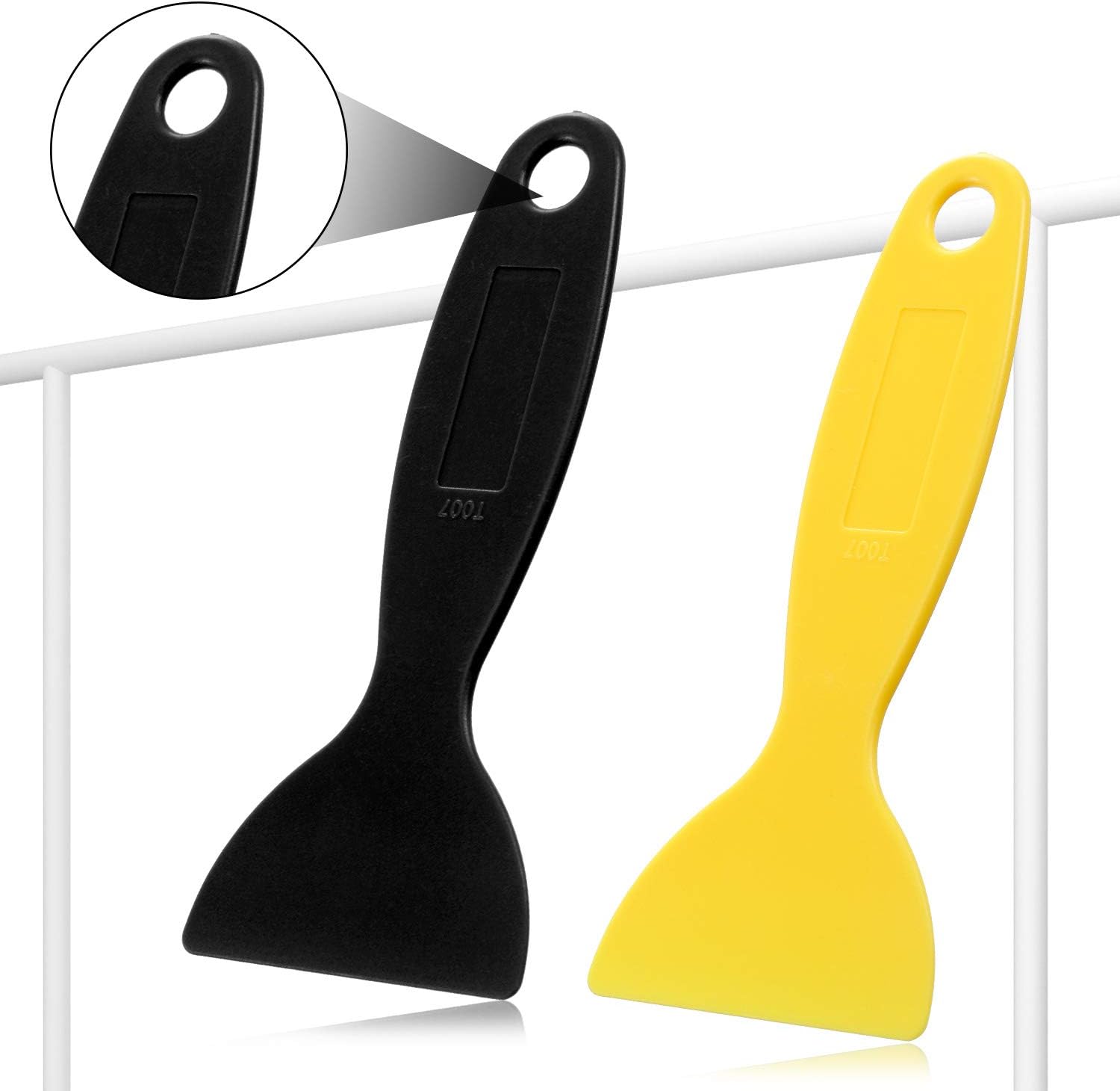 12 Pieces Plastic Spatula Putty Knife, Air Bubble Remover Stier