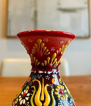 Amazon.co.jp: Nimet工房 トルコ伝統工芸 花瓶 フラワーベース