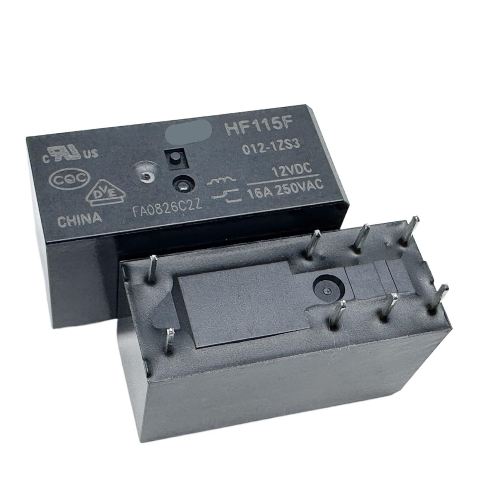 PKNVKZIDK 1pc HF115F 012-1ZS3 12V (115FC8-12V/24V-16A) Relay 8pins