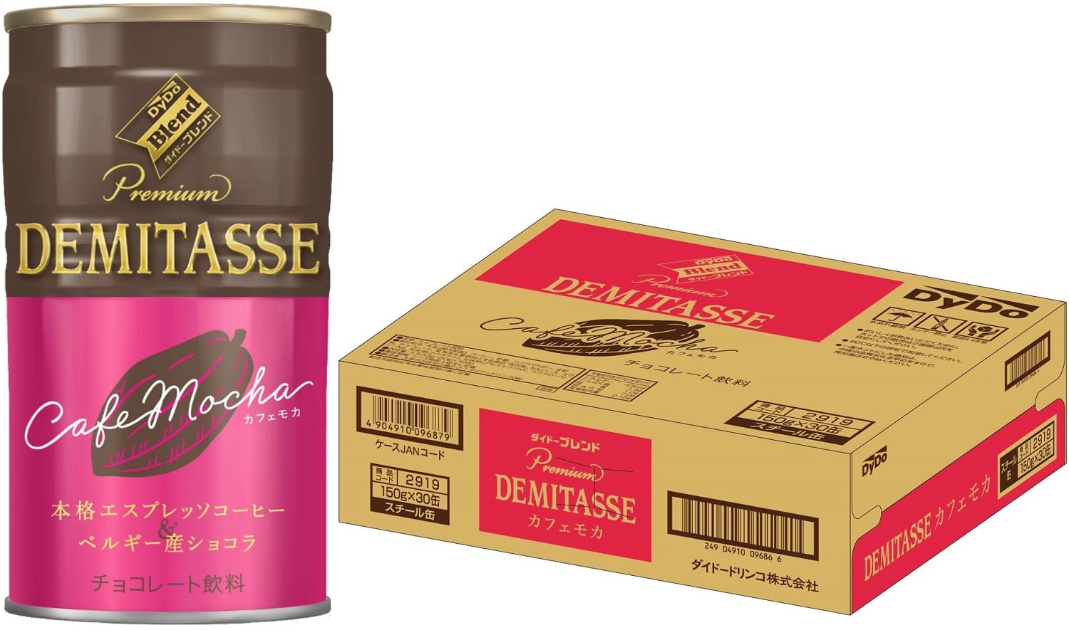 Amazon.co.jp: ダイドー ブレンドプレミアム デミタスカフェモカ 150g