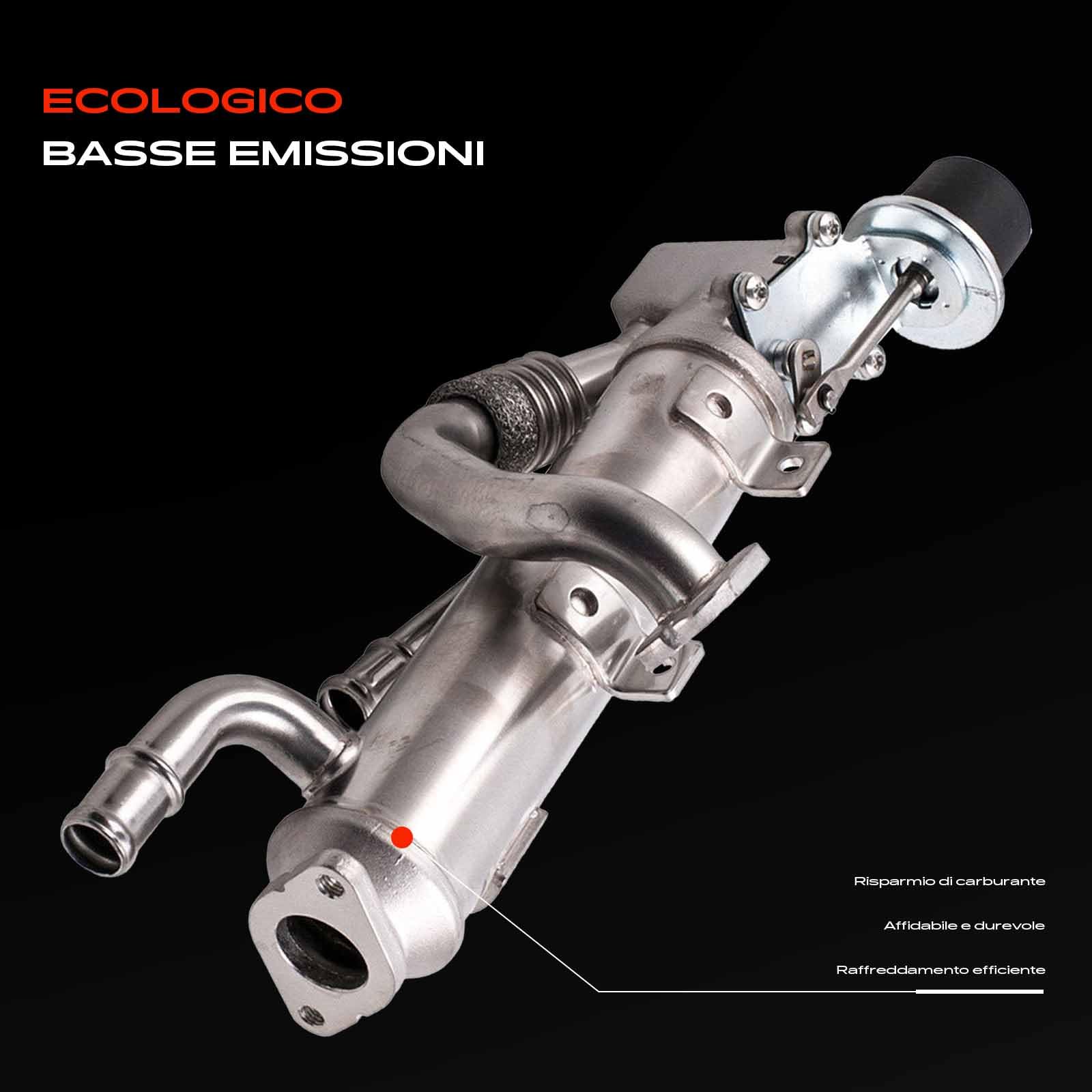 Frankberg Ricircolo dei gas di scarico del radiatore della valvola EGR | 03G131512AL; Compatibile con: A4 8EC, A6 4F2, A6 Avant 4F5, A4 Avant 8ED