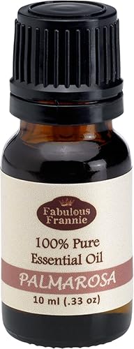 Palmarosa 100% puro, aceites esenciales de grado terapéutico sin dilución de 0,3". Ideal para aromaterapia