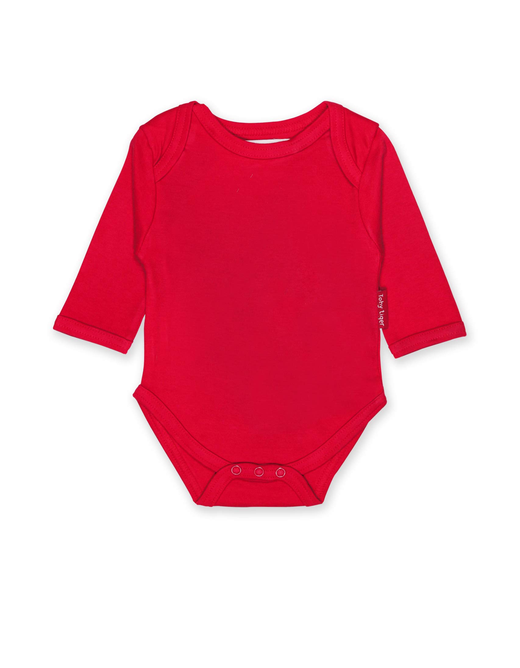 Toby Tiger Organic Red Basic LS Body