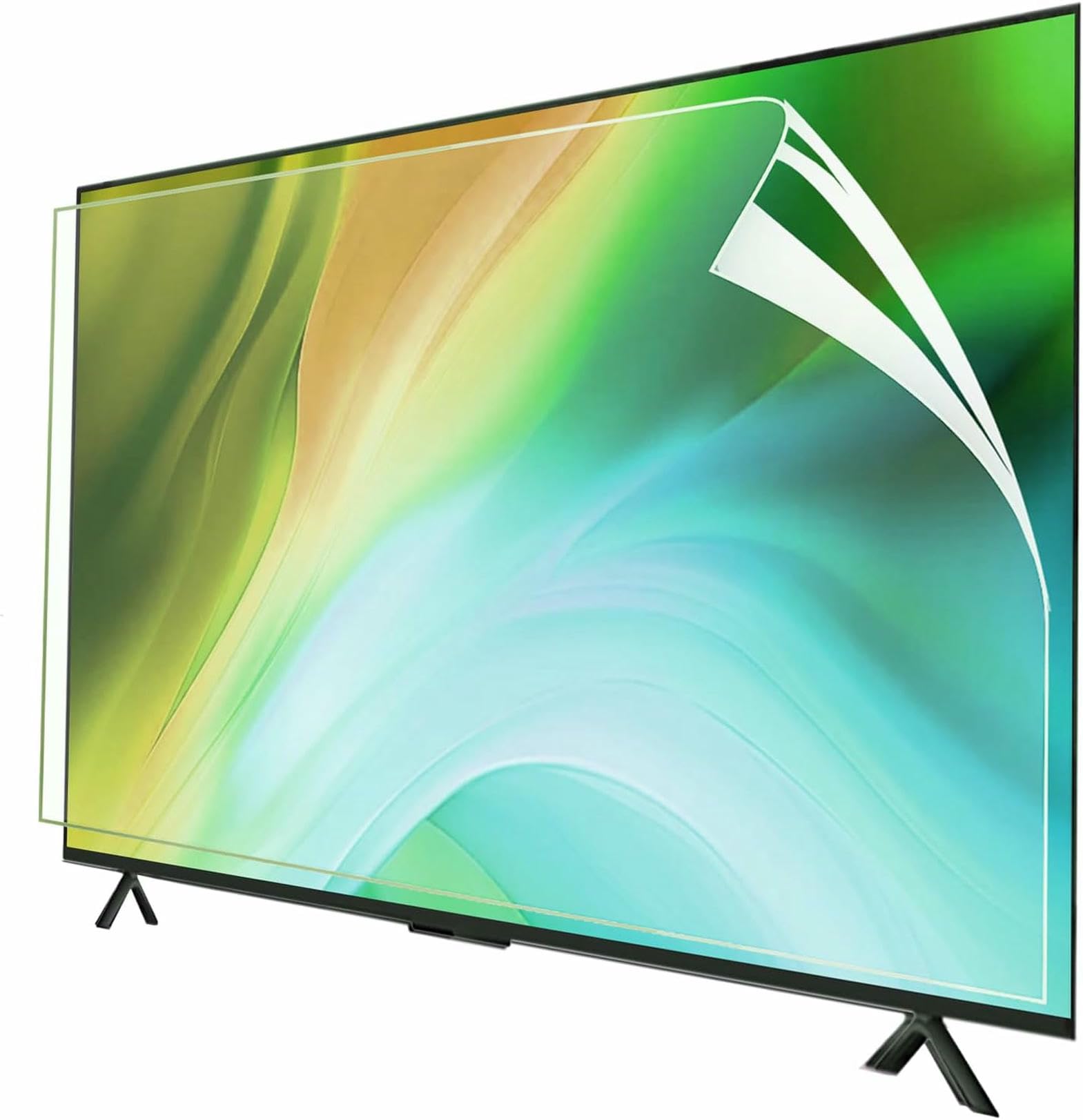protezione per schermo TV, For 55 pollici, schermo anti luce blu, pellicola opaca Fiter