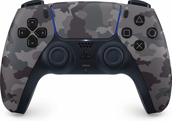 Play Station Dualsense 9423294 Kontroler, Grey Camo, 19,9 x 7 x 19 cm