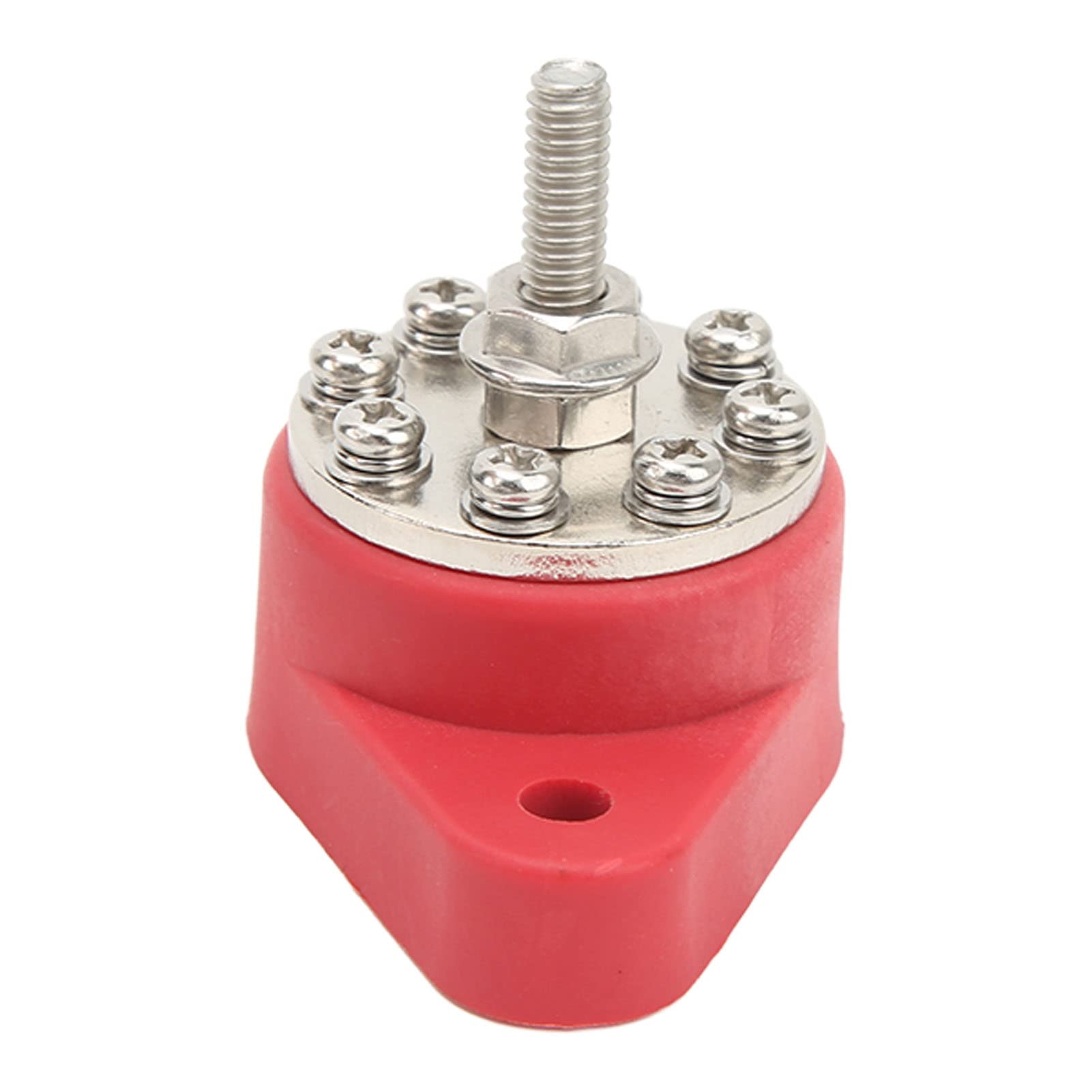 Morsettiera per giunzione di distribuzione con 16 morsettiere per batteria da 1/4" M6 per auto, barche, camion