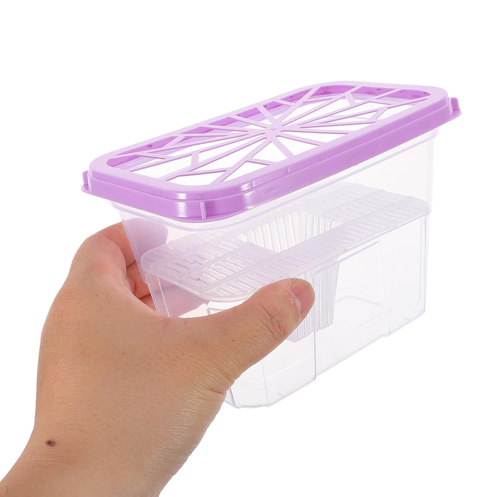 Cajas Deshumidificadoras Reutilizables de Plástico Transparente 6 Unidades Soporte Portátil para Absorbente de Humedad Recargable Estuche Hermético para Armarios y Baños