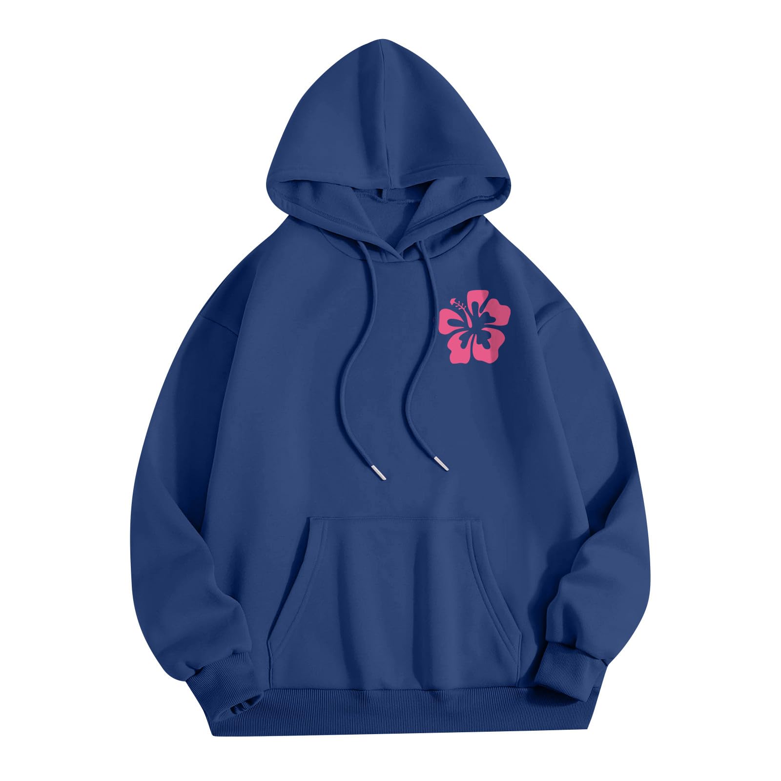 Różowa bluza z kapturem z motywem palmy dziewczęca bluza śliczne bluzy oversize bluza z kapturem damskie bluzy i bluzy z kapturem estetyczna damska bluza z kapturem z długim rękawem bluza z kapturem