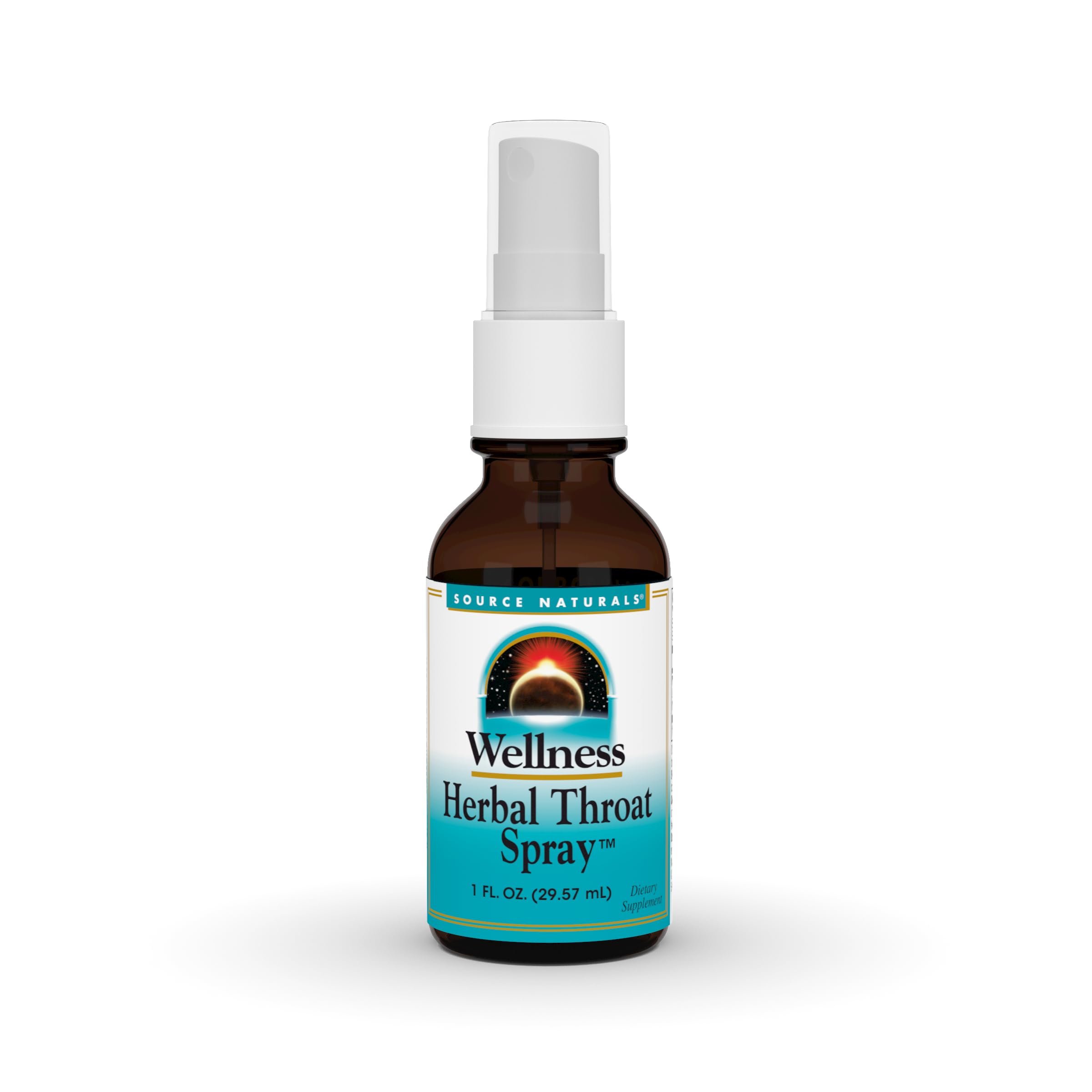 Source Naturals Wellness Herbal Throat Spray - 1 Fluid oz 1 Fl Oz (Pack of 1)