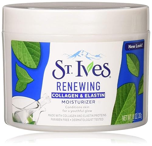Crema hidratante facial "Timeless Skin" de St. Ives, con colágeno y elastina, 10 oz