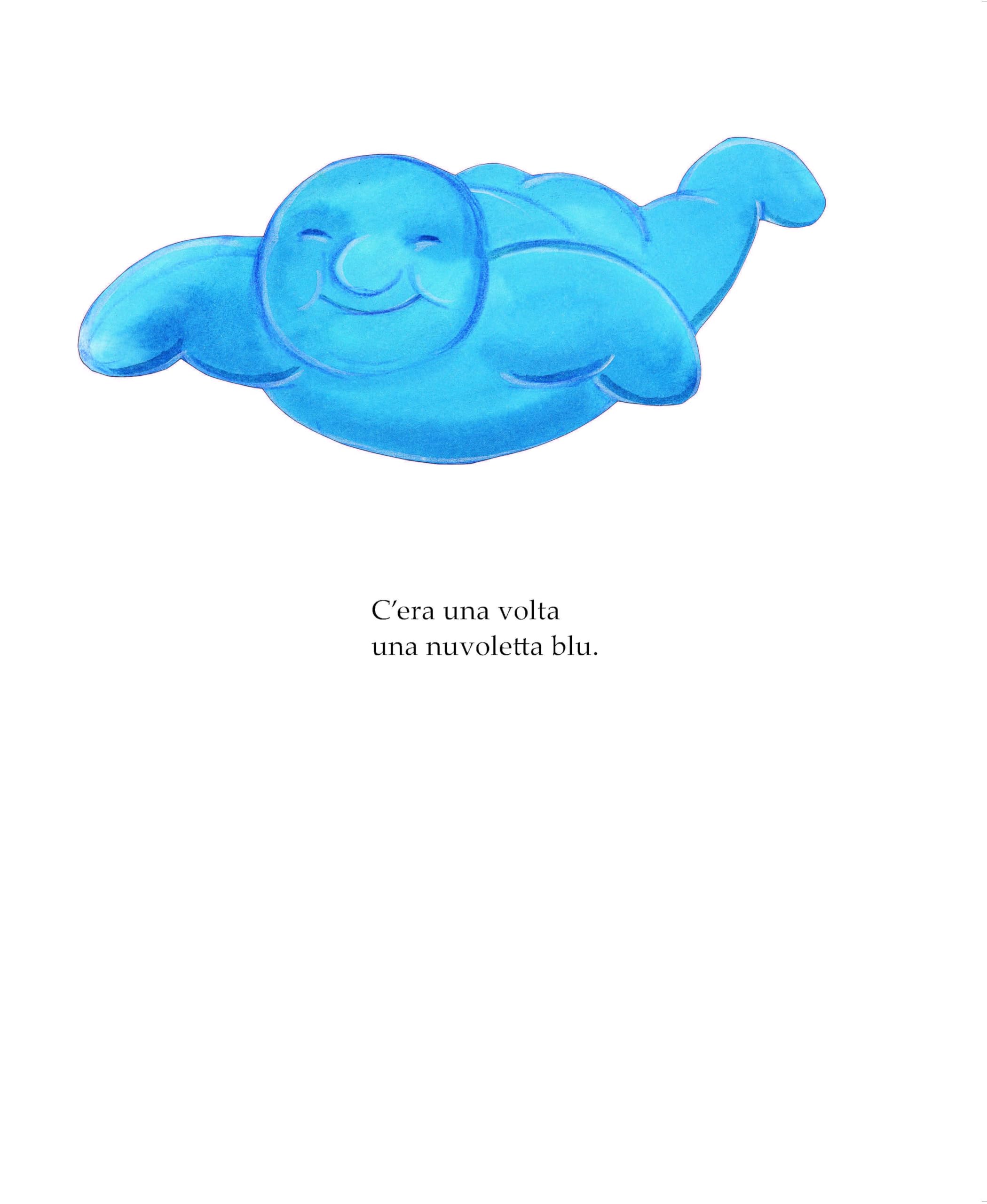 La nuvola blu. Ediz. a colori