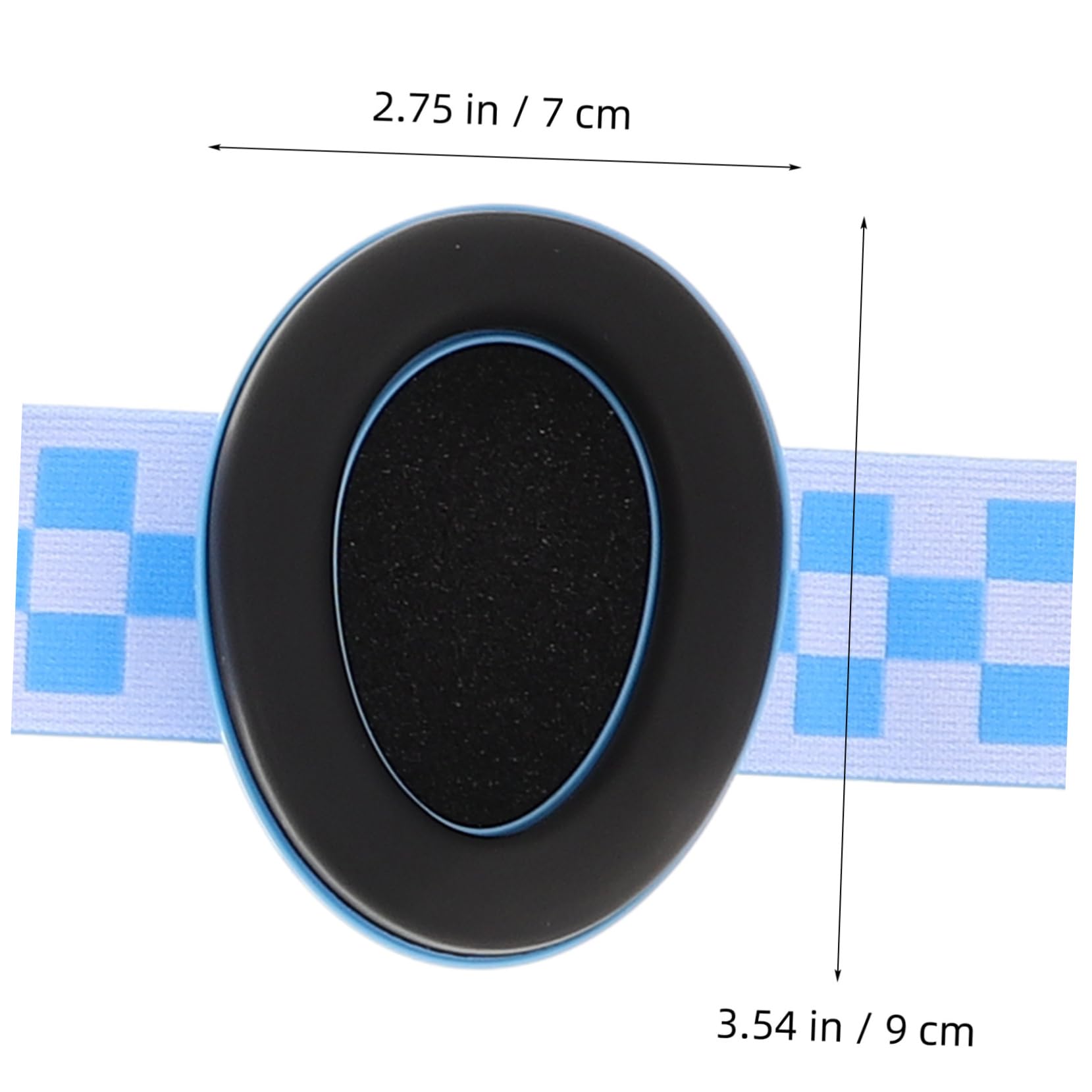 Hemoton Phones Headphones Kid Headphones Ear Muffs Earphones Reduction Ear Noise Reduction Headphones Ear Muff Abs Blue