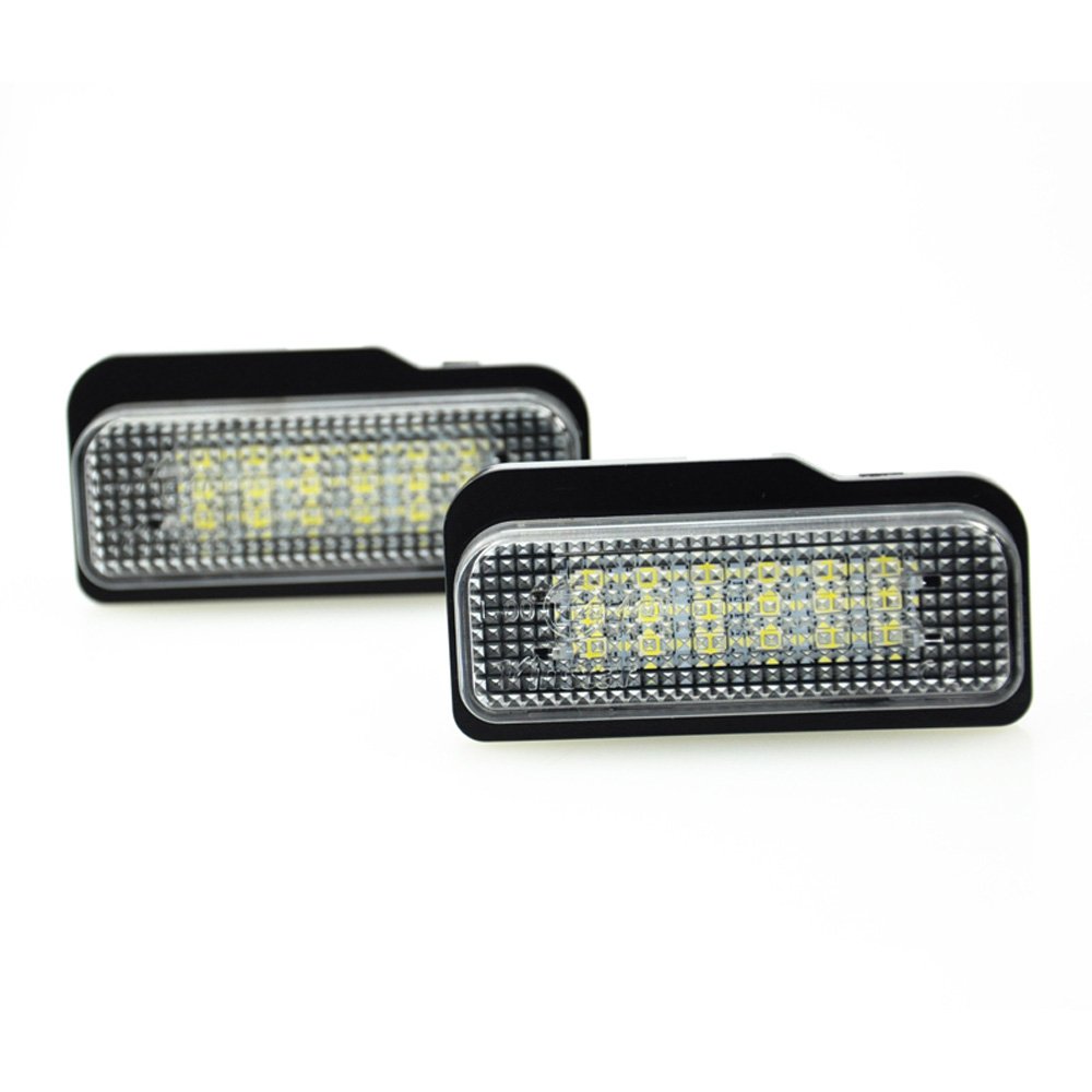 Set di luci targa a LED su misura compatibile con vari modelli Mercedes-Benz - Versione 4