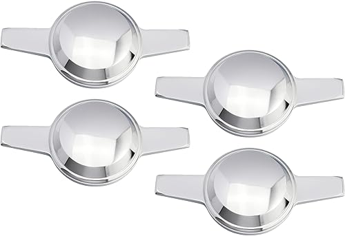 Zenith Style 2 tapas giratorias (juego de 4)  Triple cromado 2 barala recta golpear tapas giratorias  Diseñado para Lowriders, autos clásicos y disponible en Yaxa El Salvador