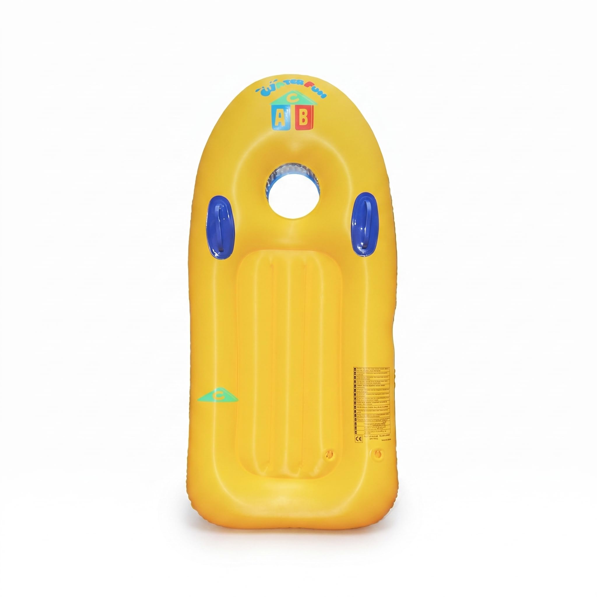 Inflatable Bodyboard Kids Boogie Board with Handles Portable Surfboard Pool Float Beach Surfing Swimming Summer Water Fun for Kids Boys Girls