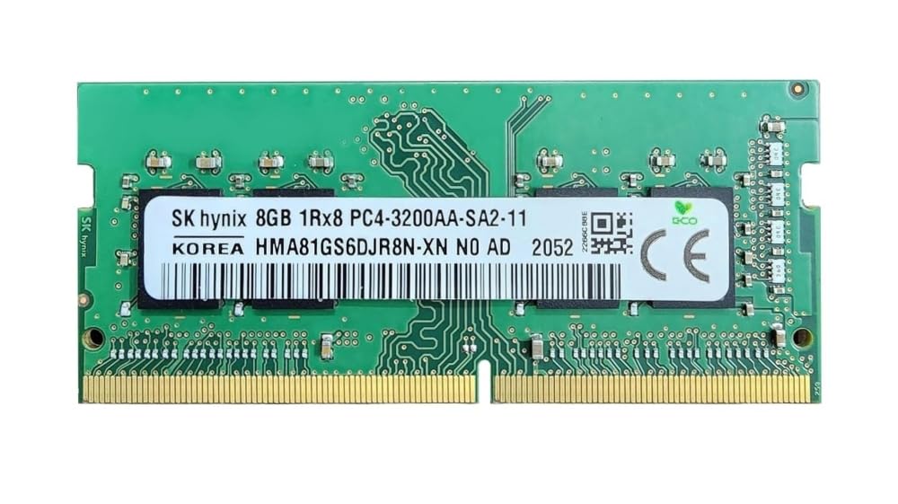 High-Performance 8GB RAM DDR4 3200mhz for Laptop DDR4 RAM 260 Pins Compatible with SK Hynix DDR4 RAM 8GB Laptop 3200MHz (HMA81GS6DJR8N-XN) - Made in Korea (3 Years Warranty) (B0CG3H8TTN) Amazon Price History, Amazon Price Tracker