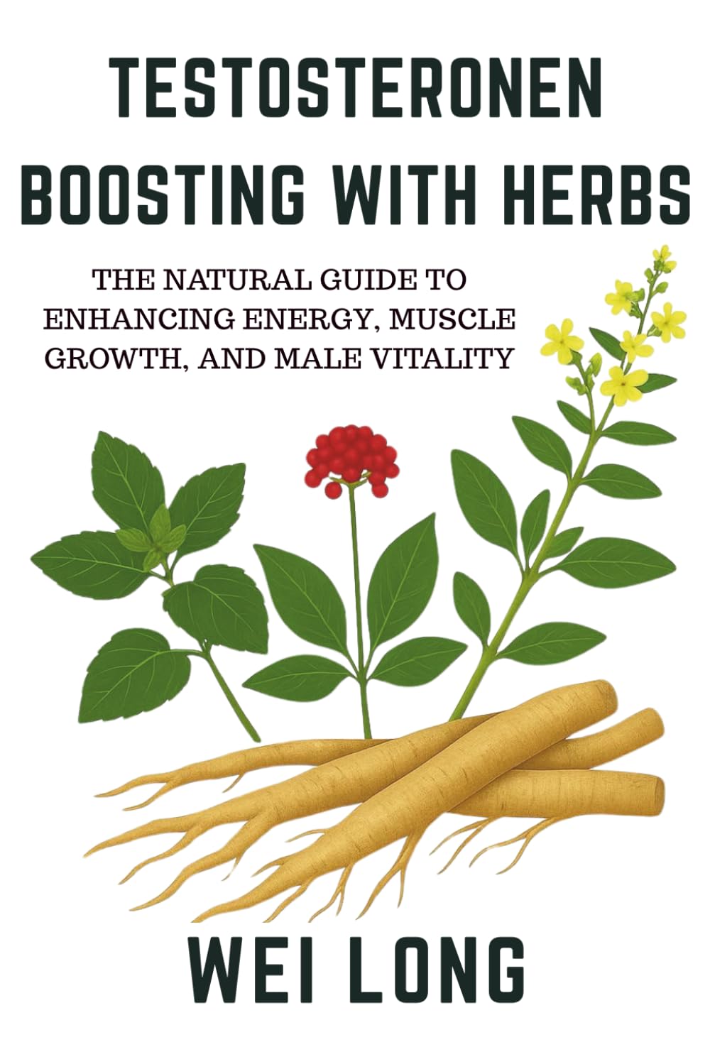 Testosterone Boosting with Herbs: The Natural Guide to Enhancing Energy, Muscle Growth, and Male Vitality (Healing Herbs & Remedies Collection)