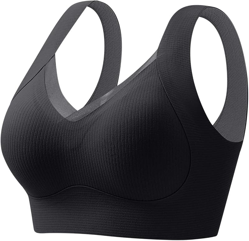 Bras for Women Wireless No Underwire Seamless Bra Full Coverage Bralettes Everyday Wirefree Sports Bras