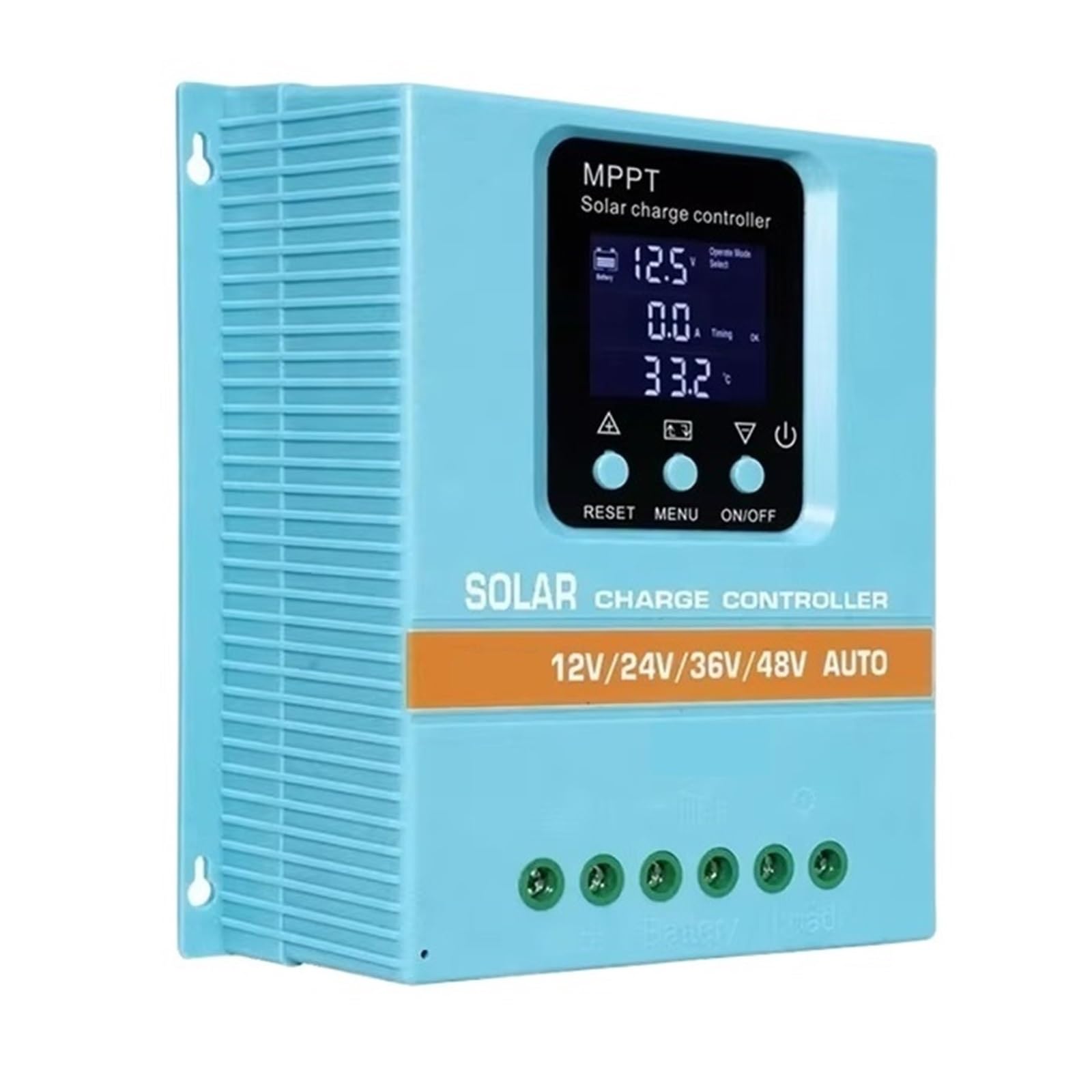MPPT 60A 80A 100A Solar Charger Controller 12V 24V 36V 48V Auto For Seal, GEL, LifePO4 Battery Charger Solar Panel Regulator(80A)