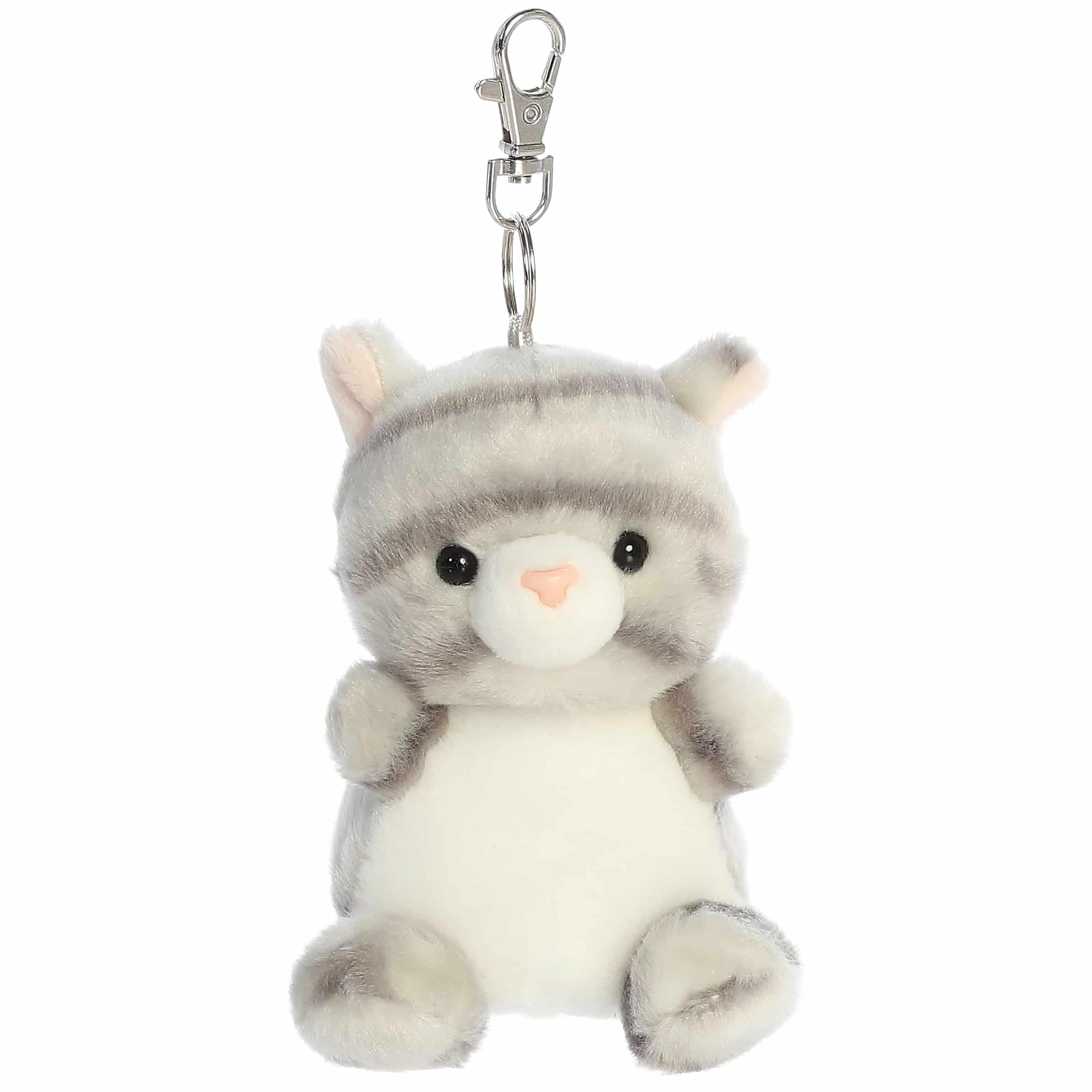 Amazon.com: Aurora® Adorable Palm Pals™ Silver Kitty™ Clip-On- Fun