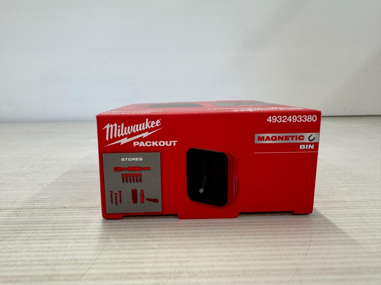 Milwaukee PACKOUT 4932493380 - Papelera magnética (10 x 10 cm)