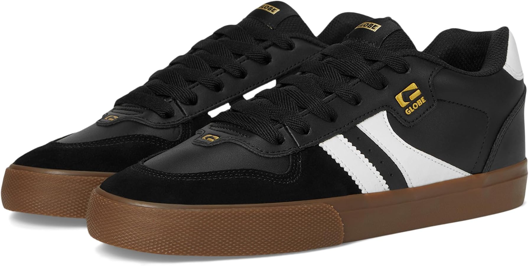 Amazon.com | Globe Men's Encore-2 Skate Shoe, Black/White/Tobacco